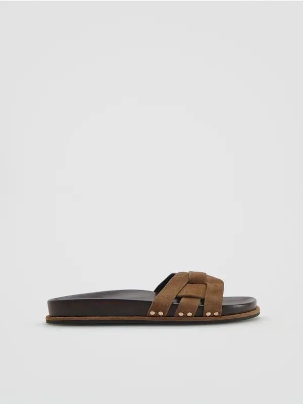 Reserved Reserved - LADIES` SLIDES - bež