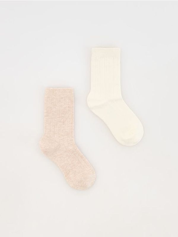 Reserved Reserved - LADIES` SOCKS - boja kože