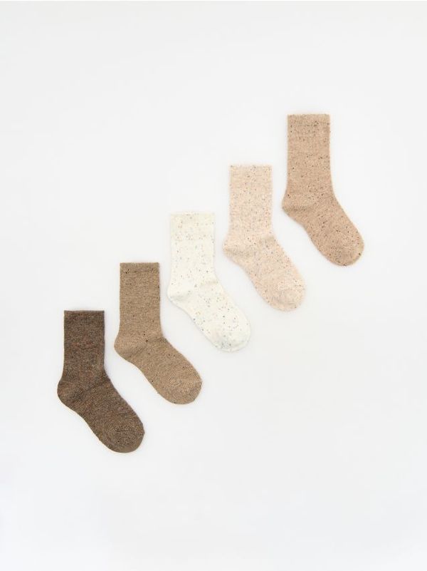 Reserved Reserved - LADIES` SOCKS - boja kože