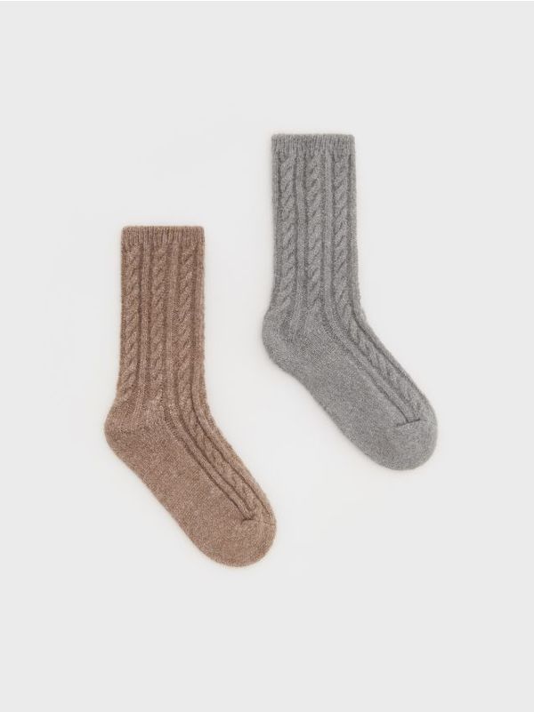 Reserved Reserved - LADIES` SOCKS - boja kože