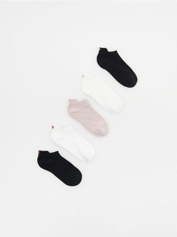 Reserved Reserved - LADIES` SOCKS - crno