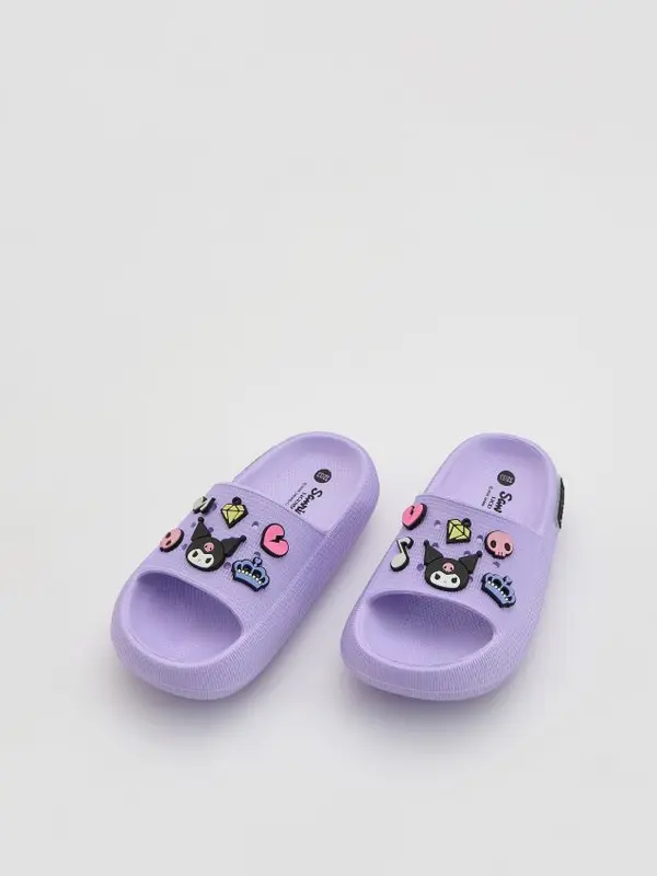 Reserved Reserved - LADIES` STRAPPY SANDALS - boja lavande