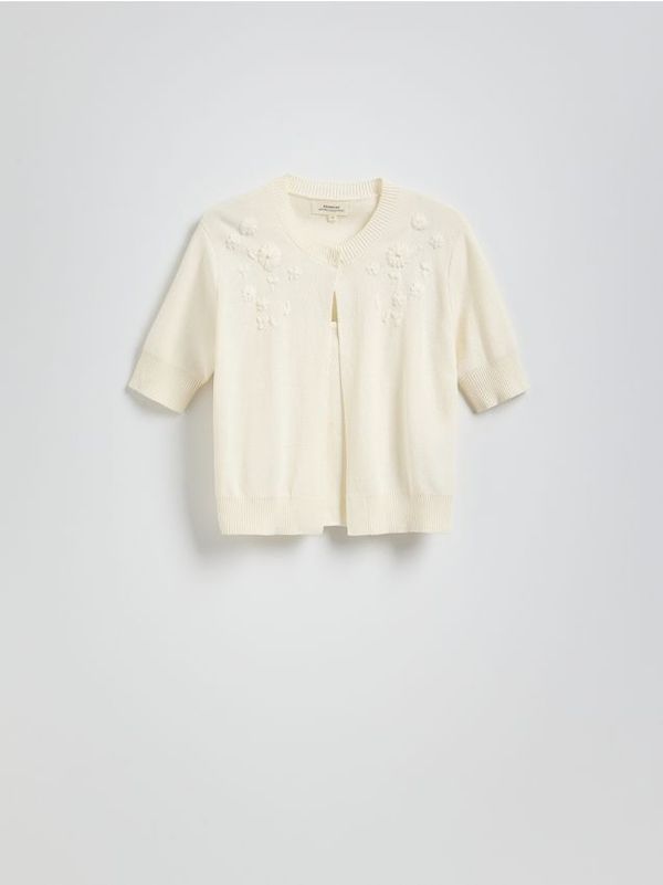 Reserved Reserved - LADIES` SWEATER & TOP - krem