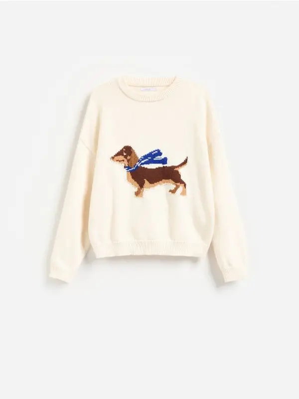 Reserved Reserved - LADIES` SWEATER - boja kože