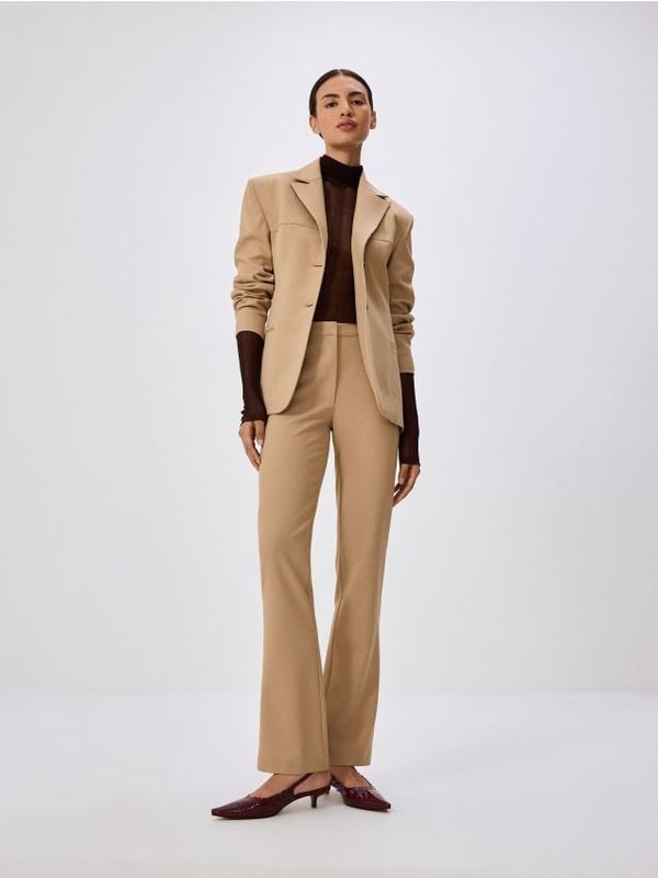 Reserved Reserved - LADIES` SWEATER - boja mahagonija