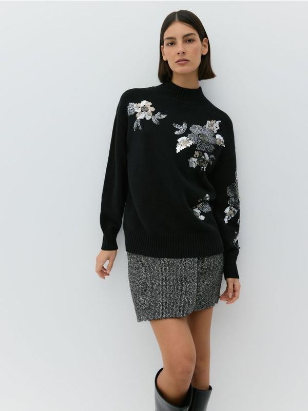 Reserved Reserved - LADIES` SWEATER - crno