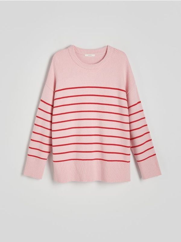 Reserved Reserved - LADIES` SWEATER - ružičasta