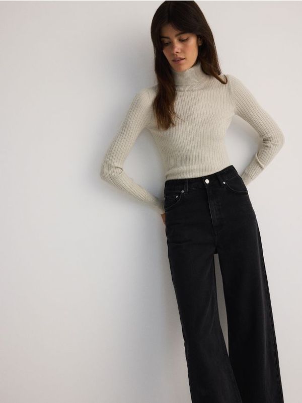 Reserved Reserved - LADIES` SWEATER - sand