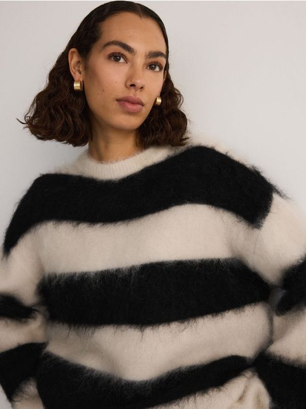 Reserved Reserved - LADIES` SWEATER - šaren