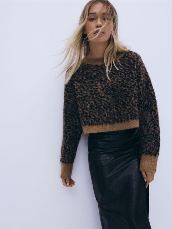 Reserved Reserved - LADIES` SWEATER - šaren