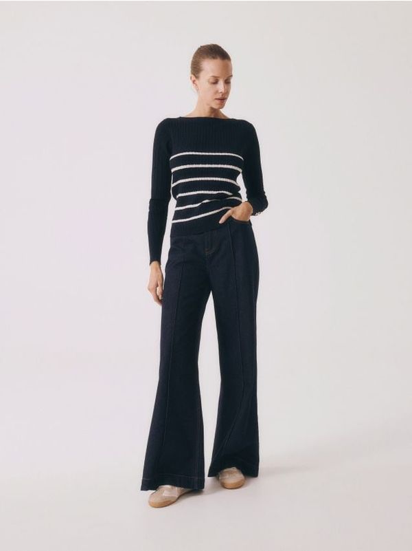 Reserved Reserved - LADIES` SWEATER - šaren