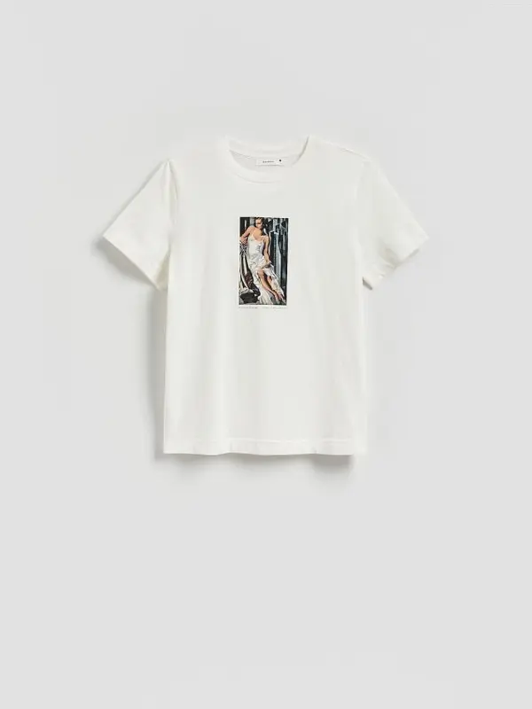 Reserved Reserved - LADIES` T-SHIRT - bijela