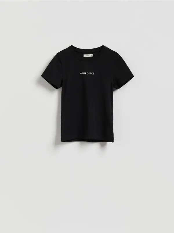 Reserved Reserved - LADIES` T-SHIRT - crno