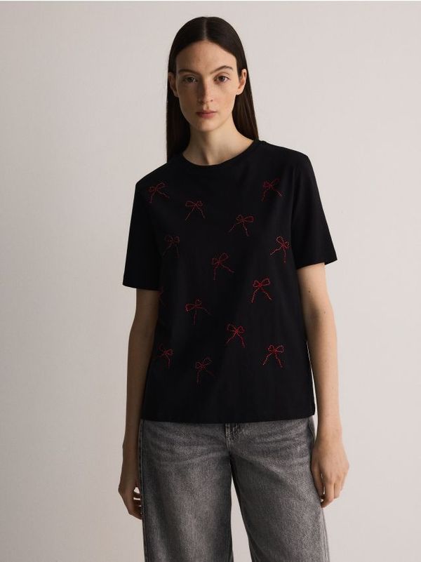 Reserved Reserved - LADIES` T-SHIRT - crno