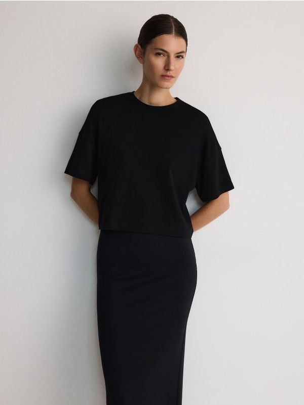 Reserved Reserved - LADIES` T-SHIRT - crno