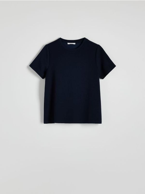 Reserved Reserved - LADIES` T-SHIRT - mornarsko plava