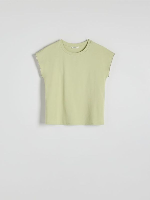 Reserved Reserved - LADIES` T-SHIRT - svjetlozeleno