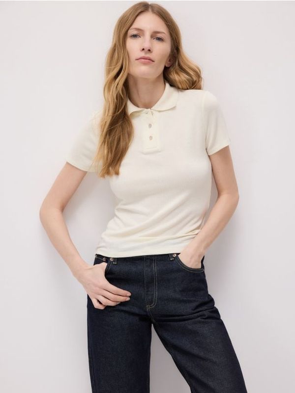 Reserved Reserved - LADIES` T-SHIRT - svjetložuto