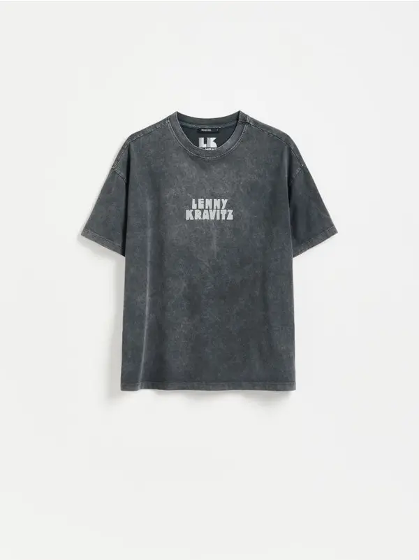 Reserved Reserved - LADIES` T-SHIRT - tamnosivo