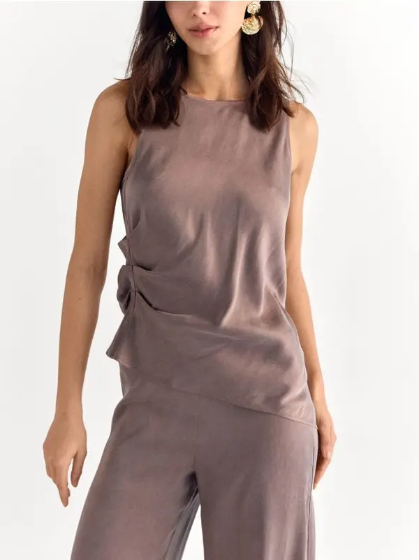 Reserved Reserved - LADIES` TOP - bež