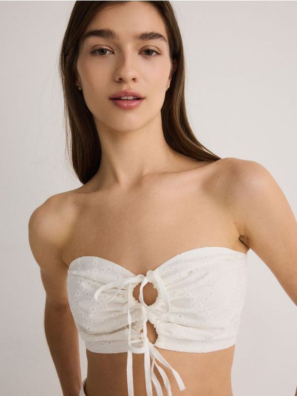 Reserved Reserved - LADIES` TOP - bijela