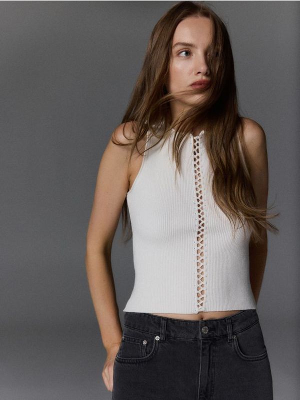 Reserved Reserved - LADIES` TOP - bijela