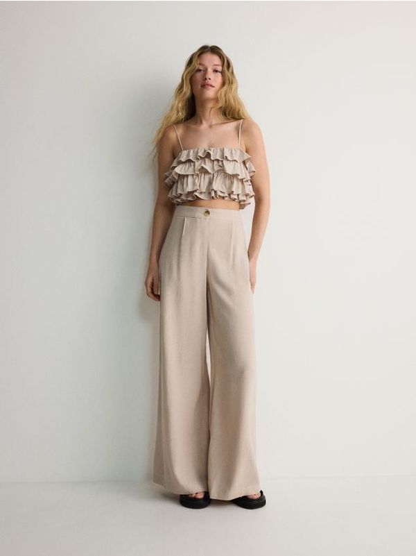 Reserved Reserved - LADIES` TOP - boja kože