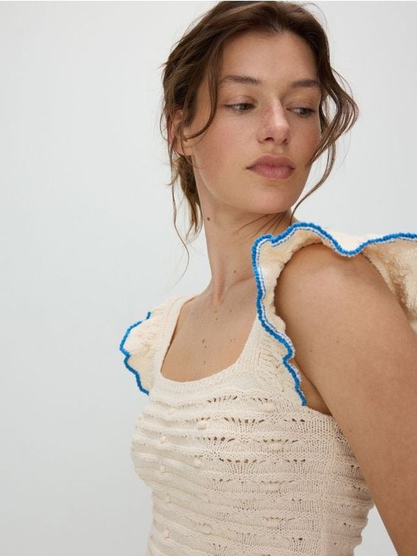 Reserved Reserved - LADIES` TOP - boja kože