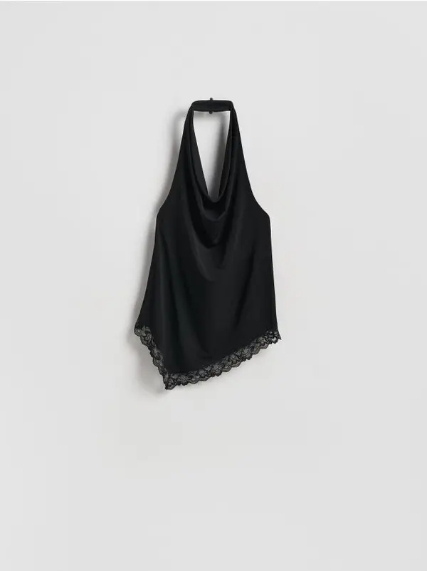 Reserved Reserved - LADIES` TOP - crno