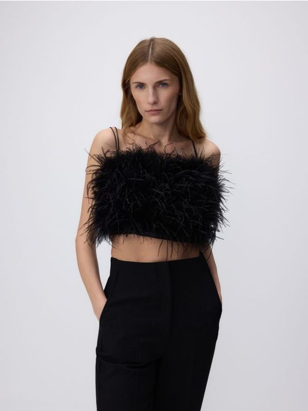 Reserved Reserved - LADIES` TOP - crno