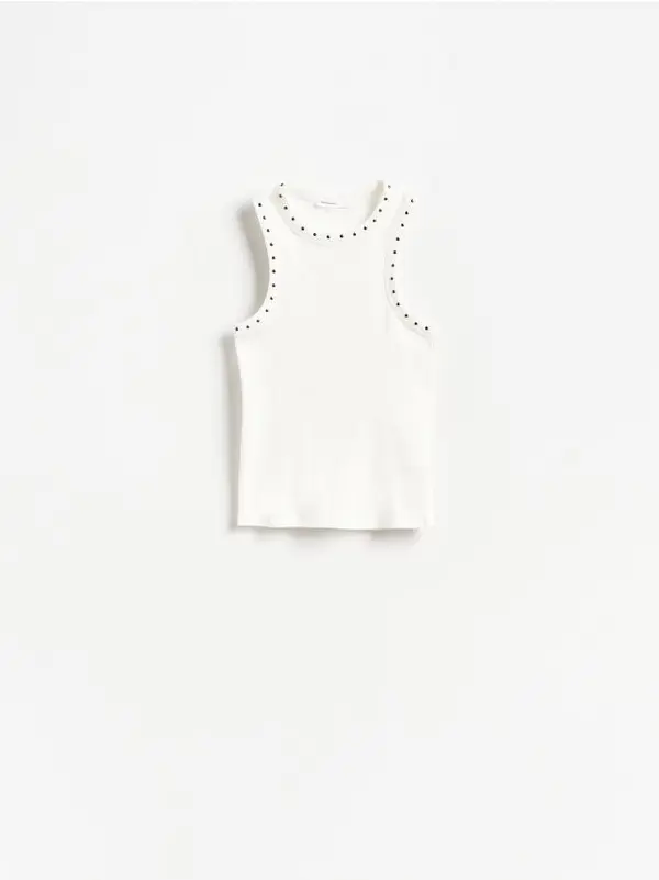 Reserved Reserved - LADIES` TOP - krem