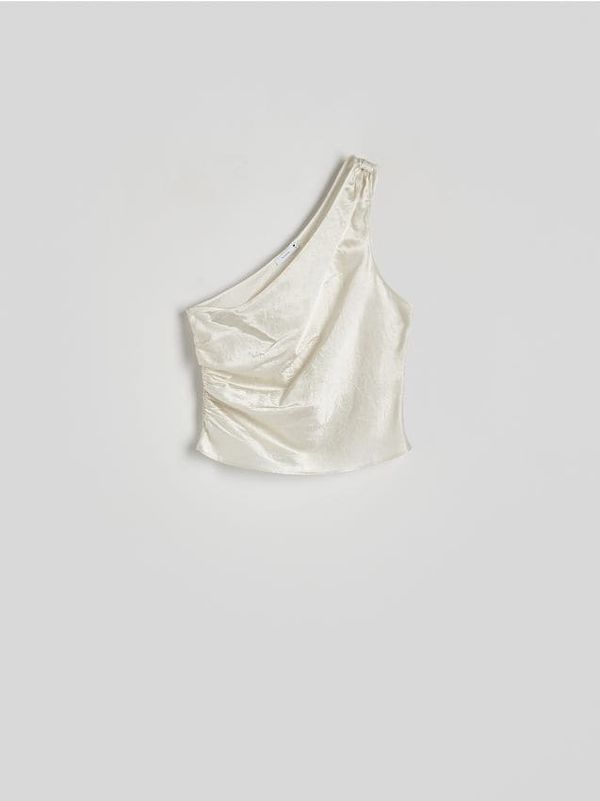 Reserved Reserved - LADIES` TOP - krem