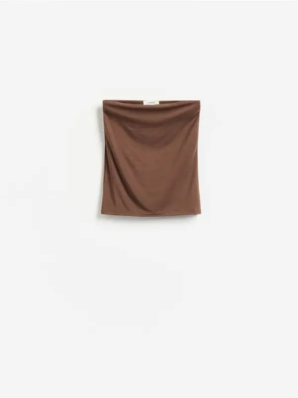 Reserved Reserved - LADIES` TOP - smeđi