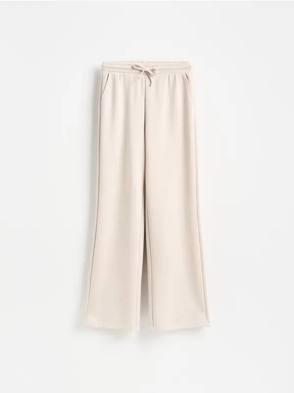Reserved Reserved - LADIES` TROUSERS - bež