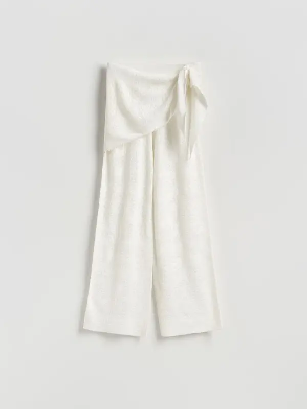 Reserved Reserved - LADIES` TROUSERS - boja kože