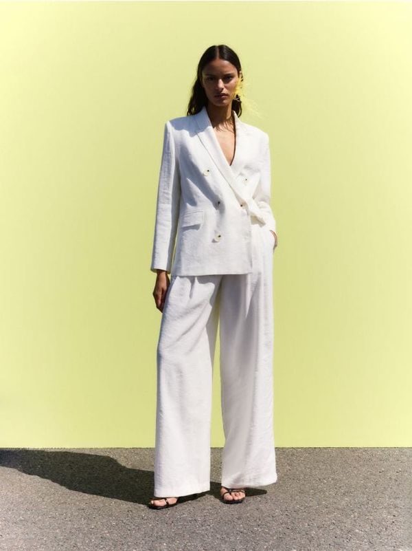 Reserved Reserved - LADIES` TROUSERS - boja kože