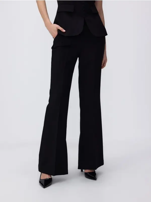 Reserved Reserved - LADIES` TROUSERS - crno