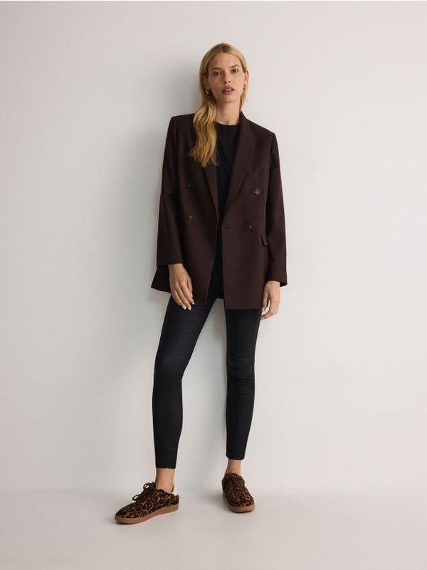 Reserved Reserved - LADIES` TROUSERS - crno