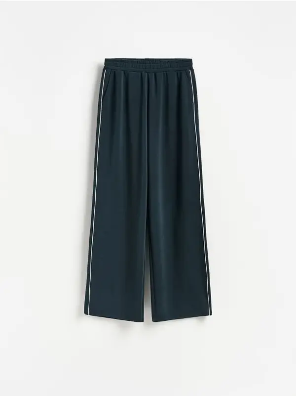 Reserved Reserved - LADIES` TROUSERS - mornarsko plava