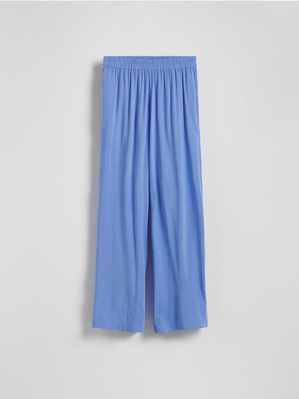 Reserved Reserved - LADIES` TROUSERS - svjetloplavo