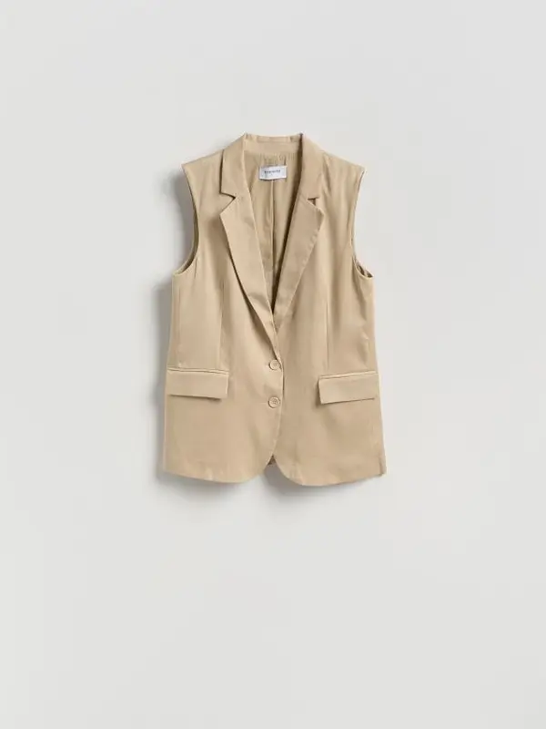 Reserved Reserved - LADIES` VEST - bež