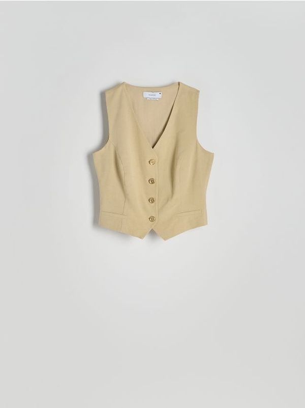 Reserved Reserved - LADIES` VEST - bež