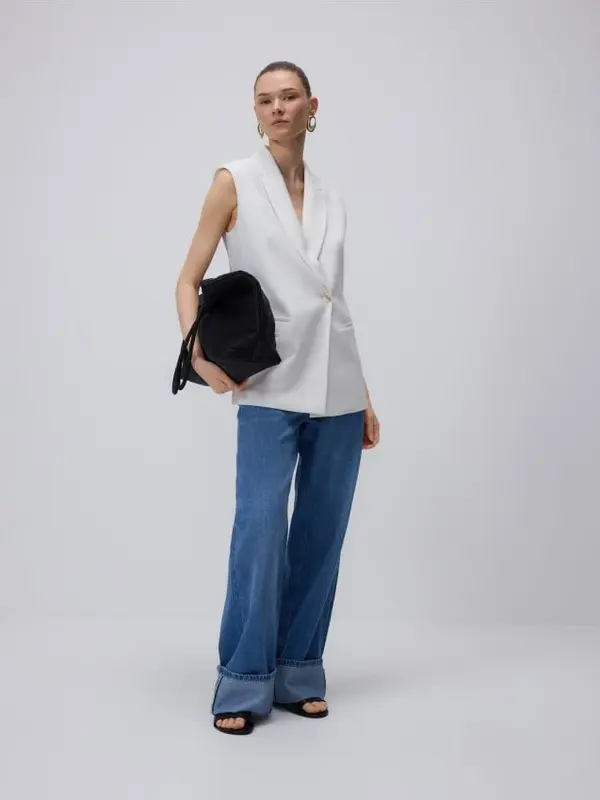 Reserved Reserved - LADIES` VEST - bijela