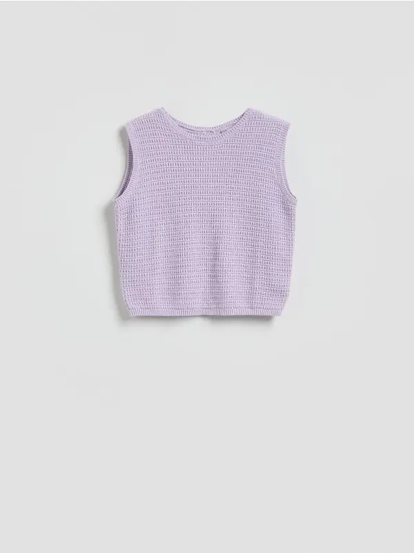 Reserved Reserved - LADIES` VEST - boja lavande