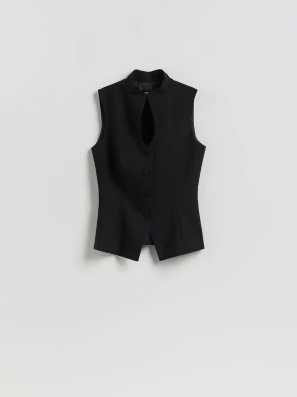 Reserved Reserved - LADIES` VEST - crno