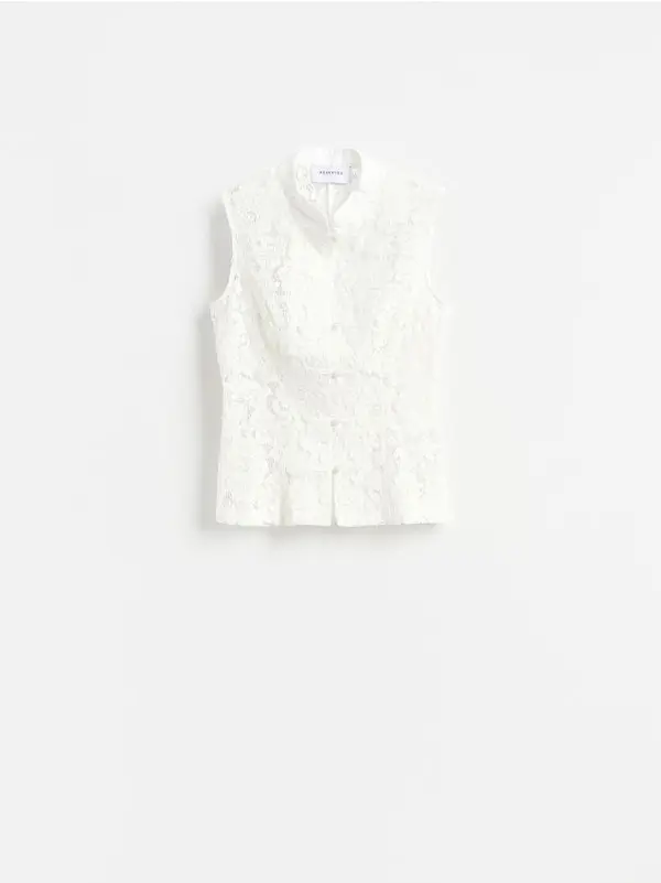 Reserved Reserved - LADIES` VEST - krem
