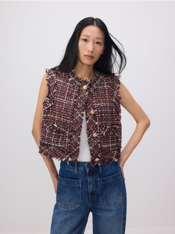 Reserved Reserved - LADIES` VEST - šaren