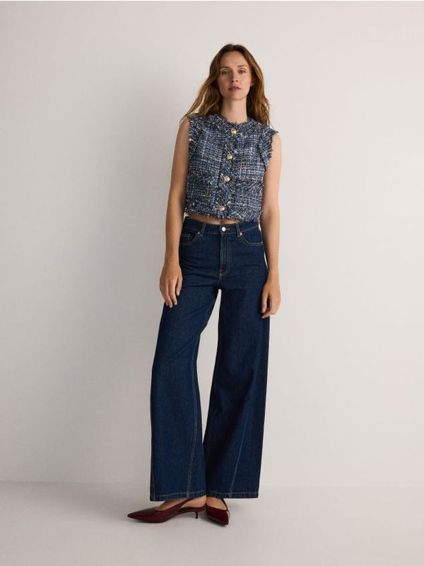 Reserved Reserved - LADIES` VEST - šaren