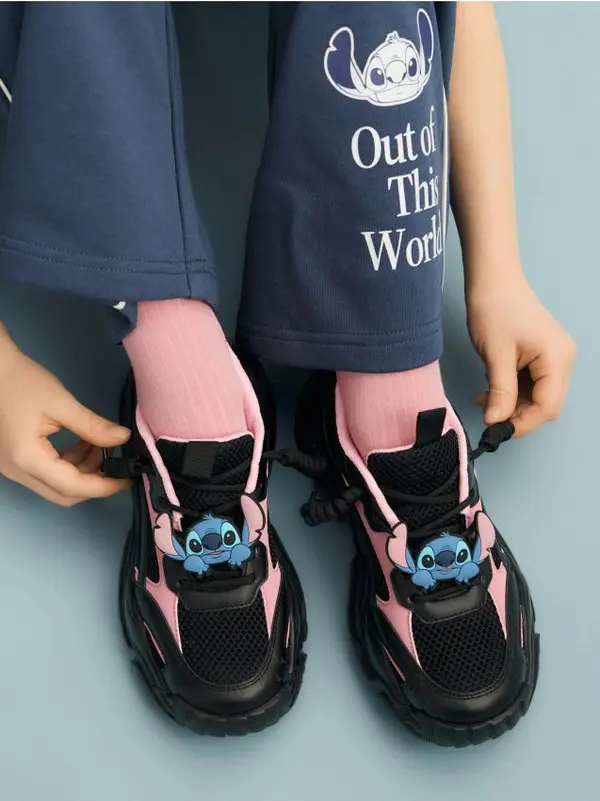 Reserved Reserved - Lagane tenisice Lilo i Stitch - crno