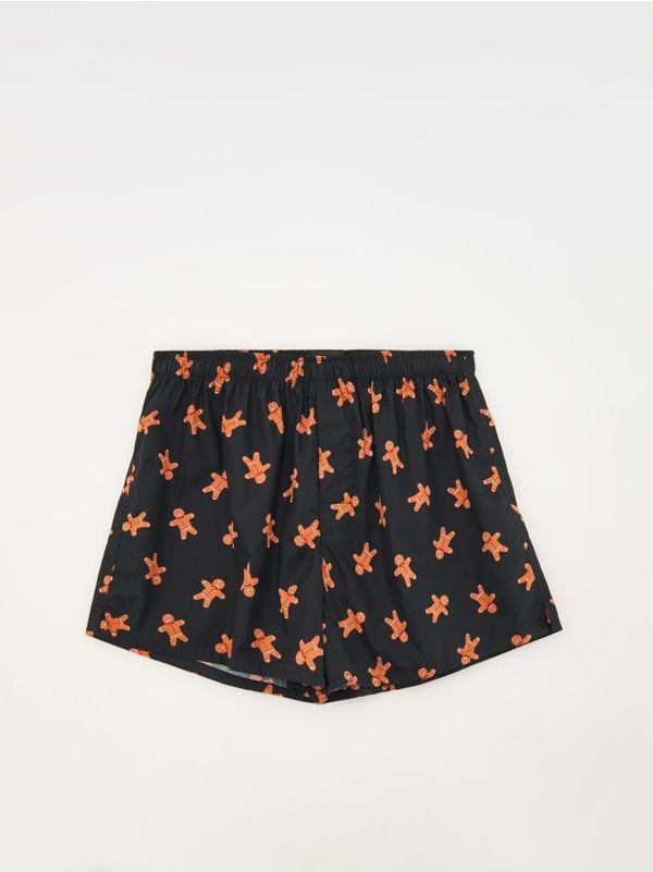 Reserved Reserved - Loose fit bokserice - crno